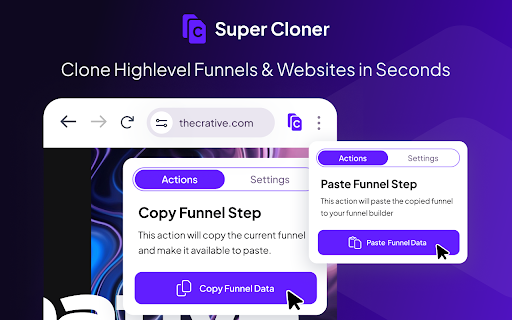 Super Cloner  from Chrome web store to be run with OffiDocs Chromium online Super Cloner  from Chrome web store to be run with OffiDocs Chromium online