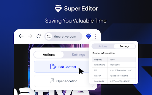 Super Editor  from Chrome web store to be run with OffiDocs Chromium online