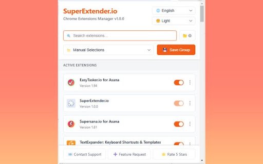 SuperExtender.io  from Chrome web store to be run with OffiDocs Chromium online
