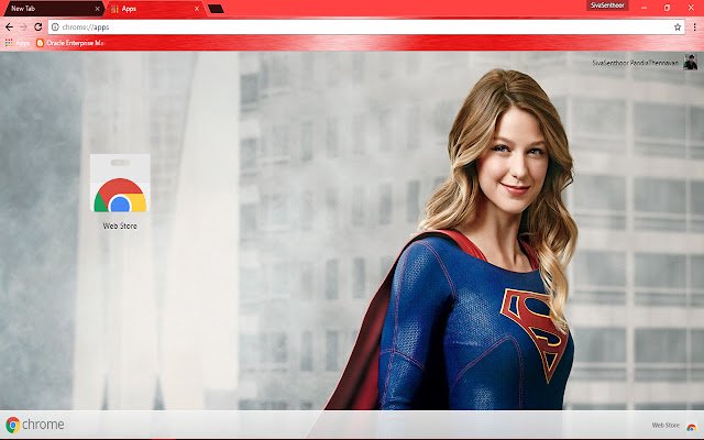 Super Girl Kara Super Hero من متجر Chrome الإلكتروني ليتم تشغيلها باستخدام OffiDocs Chromium عبر الإنترنت