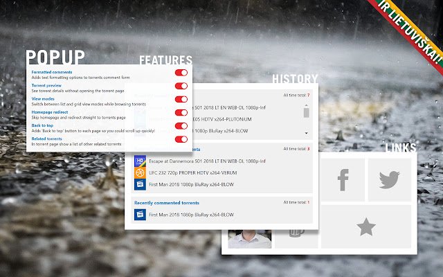 Super Linkomanija  from Chrome web store to be run with OffiDocs Chromium online