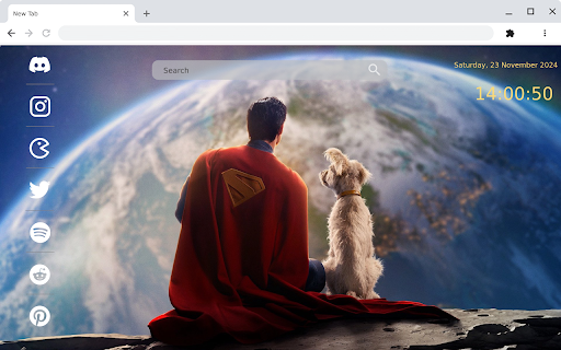 Superman 2025 Live Wallpaper  from Chrome web store to be run with OffiDocs Chromium online