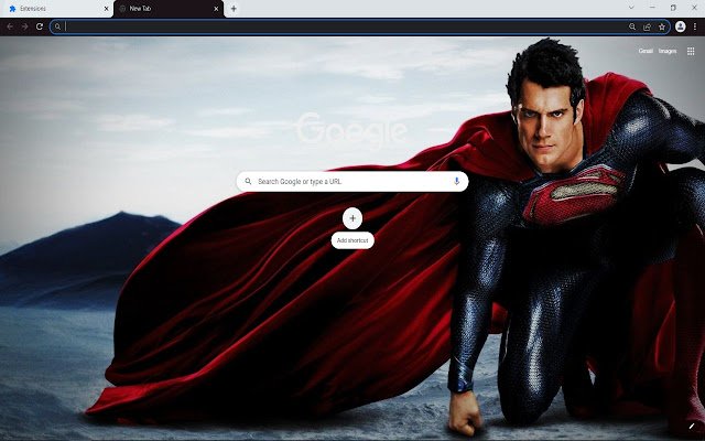 Superman (Henry Cavill) van de Chrome-webwinkel wordt uitgevoerd met OffiDocs Chromium online