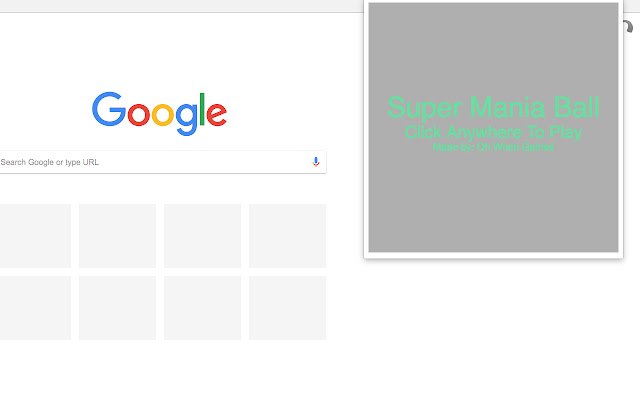 Super Mania Ball  from Chrome web store to be run with OffiDocs Chromium online