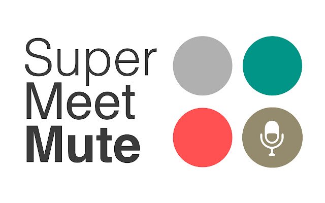 Super Meet Mute aus dem Chrome-Webshop zur Ausführung mit OffiDocs Chromium online