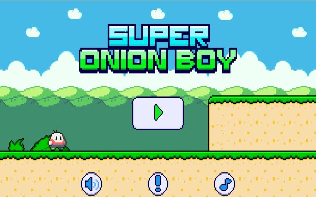 เกม Super Onion Boy จาก Chrome เว็บสโตร์ที่จะรันด้วย OffiDocs Chromium ออนไลน์