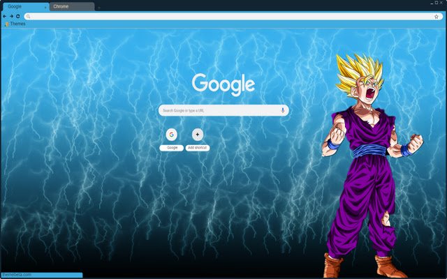 Super Saiyan Gohan  from Chrome web store to be run with OffiDocs Chromium online