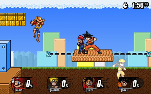 Super Smash Flash 2 mula sa Chrome web store na tatakbo sa OffiDocs Chromium online