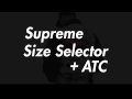 Supreme Size Selector + ATC  from Chrome web store to be run with OffiDocs Chromium online