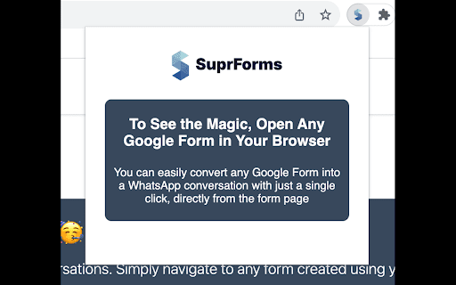 SuprForms  from Chrome web store to be run with OffiDocs Chromium online