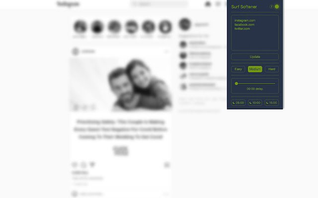Surf Softener  from Chrome web store to be run with OffiDocs Chromium online