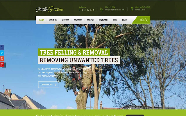 Surrey Tree Services จาก Chrome เว็บสโตร์ที่จะทำงานร่วมกับ OffiDocs Chromium ทางออนไลน์