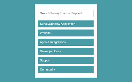SurveySparrow Assistant  from Chrome web store to be run with OffiDocs Chromium online