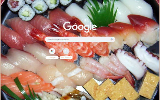 Sushi  from Chrome web store to be run with OffiDocs Chromium online