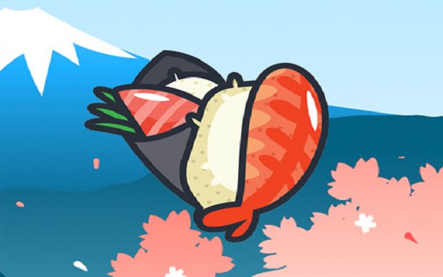 Sushi Heaven ความแตกต่างจาก Chrome เว็บสโตร์ที่จะทำงานร่วมกับ OffiDocs Chromium ออนไลน์