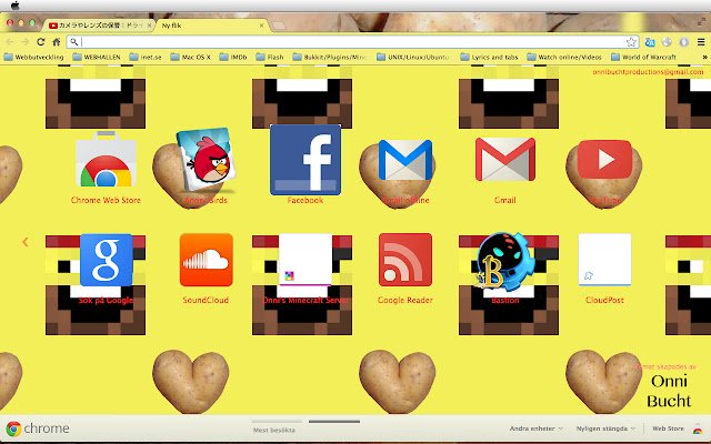 SVENNE1362s Theme  from Chrome web store to be run with OffiDocs Chromium online
