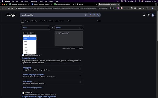 Swalekh Indic Input  from Chrome web store to be run with OffiDocs Chromium online