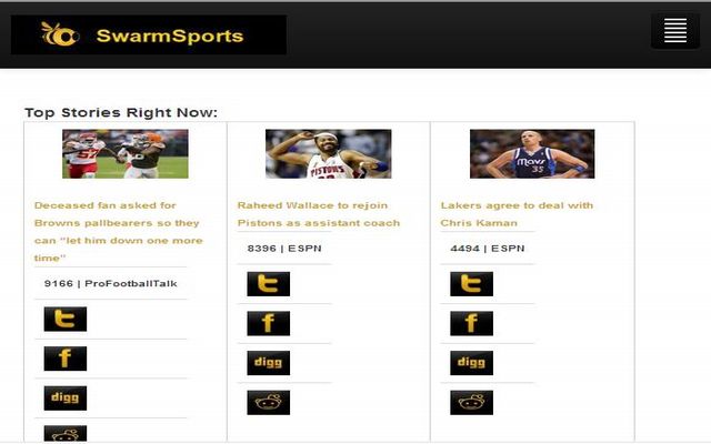 SwarmSports  from Chrome web store to be run with OffiDocs Chromium online