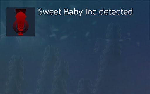 Sweet Baby Inc Detected  from Chrome web store to be run with OffiDocs Chromium online