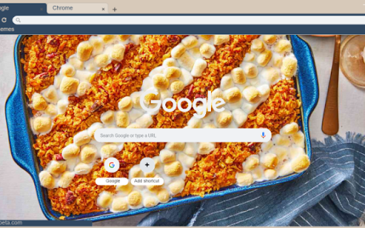 Sweet Potato Casserole  from Chrome web store to be run with OffiDocs Chromium online