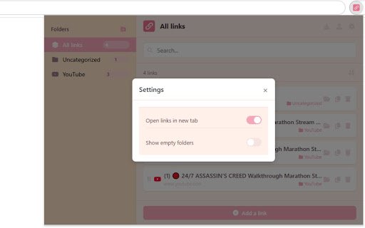 SwiftTab  from Chrome web store to be run with OffiDocs Chromium online