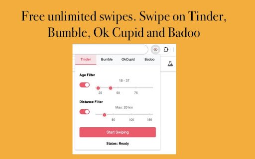 Swiper Swipy  from Chrome web store to be run with OffiDocs Chromium online