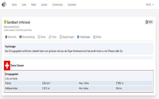 SwissCanyons  from Chrome web store to be run with OffiDocs Chromium online