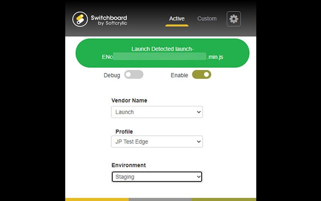 Switchboard  from Chrome web store to be run with OffiDocs Chromium online
