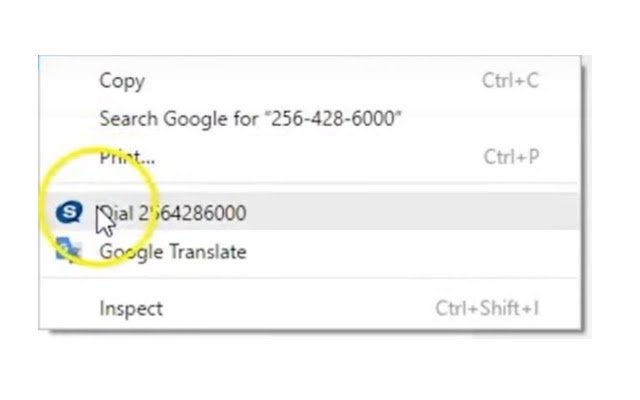 Switchvox Dial จาก Chrome เว็บสโตร์เพื่อใช้งานร่วมกับ OffiDocs Chromium ออนไลน์