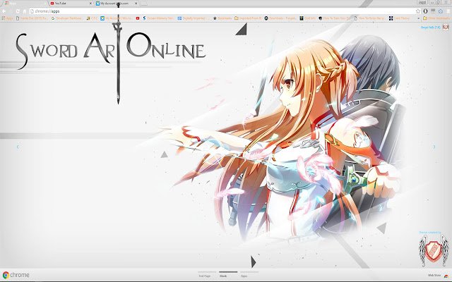 Sword Art Online 20 1920x1080 dari toko web Chrome untuk dijalankan dengan OffiDocs Chromium online