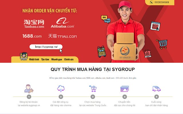 SY Group Logistics Tool de Chrome web store se ejecutará con OffiDocs Chromium en línea