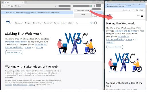 Synced Mobile View  from Chrome web store to be run with OffiDocs Chromium online