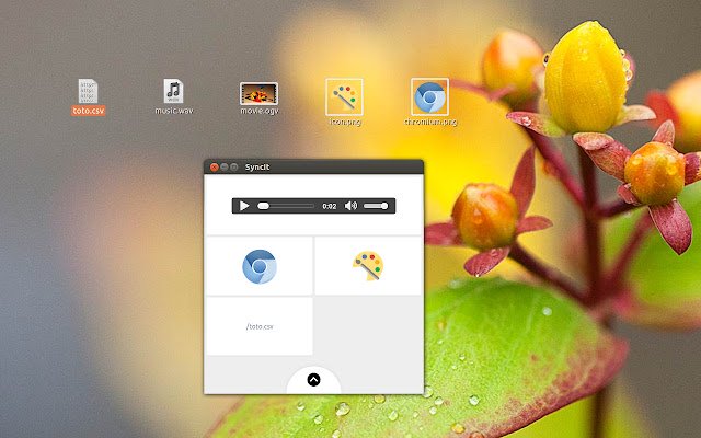 SyncIt  from Chrome web store to be run with OffiDocs Chromium online