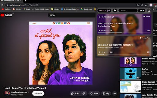 Sync It!  from Chrome web store to be run with OffiDocs Chromium online
