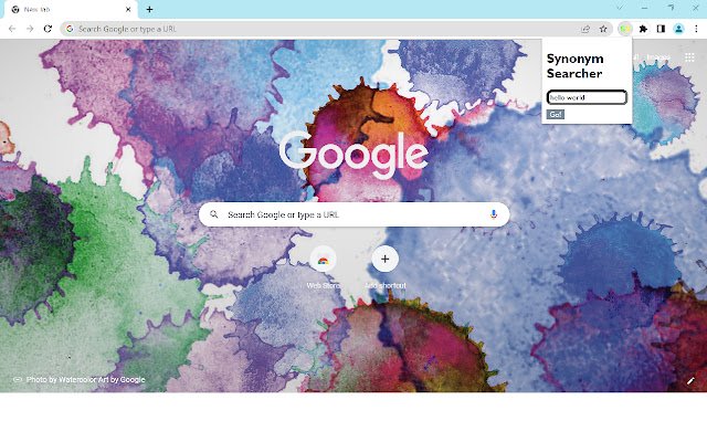 Поисковый инструмент Synonym Searcher из интернет-магазина Chrome будет работать с OffiDocs Chromium Online