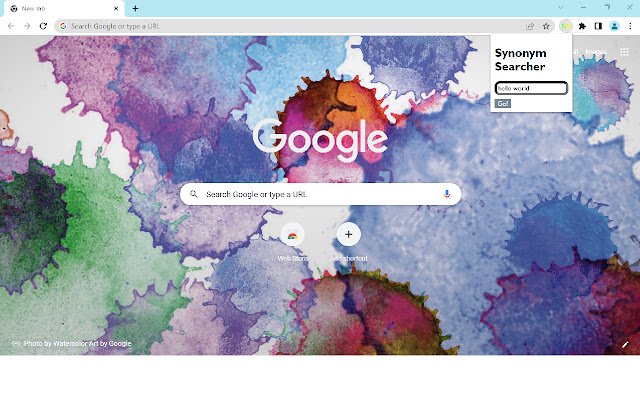 Synonym Searcher de Chrome web store para ejecutarse con OffiDocs Chromium en línea