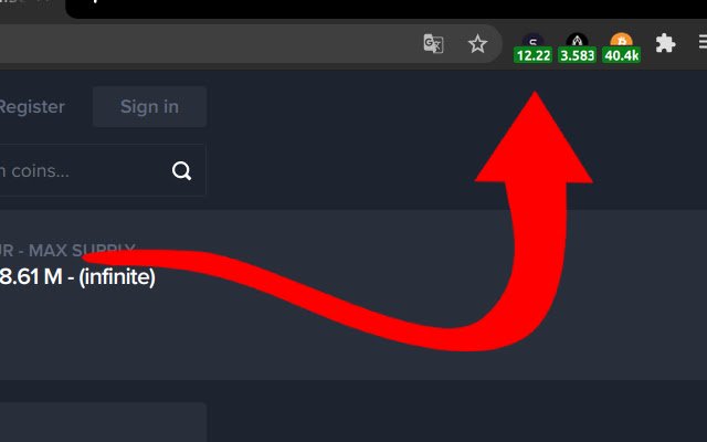 Synthetix (SNX) | Simple Ticker  from Chrome web store to be run with OffiDocs Chromium online