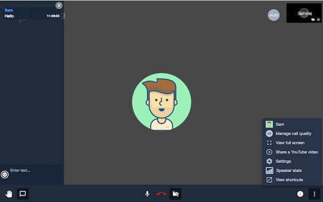 SYP Jitsi Desktop Streamer  from Chrome web store to be run with OffiDocs Chromium online