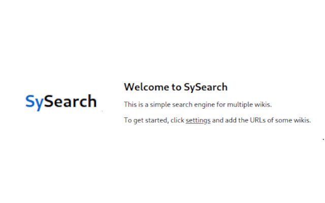 SySearch  from Chrome web store to be run with OffiDocs Chromium online