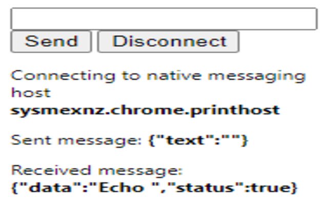 L'extension SysmexNZ PrintControl Chrome de la boutique en ligne Chrome doit être exécutée avec OffiDocs Chromium en ligne