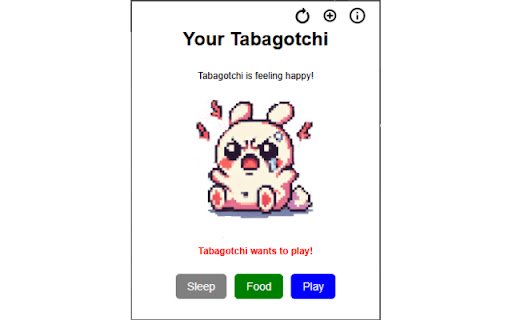 Tabagotchi  from Chrome web store to be run with OffiDocs Chromium online