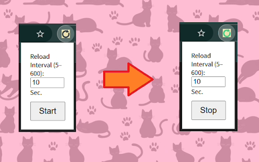 TAB Auto Reloader  from Chrome web store to be run with OffiDocs Chromium online