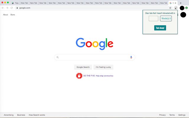 Tab Away  from Chrome web store to be run with OffiDocs Chromium online
