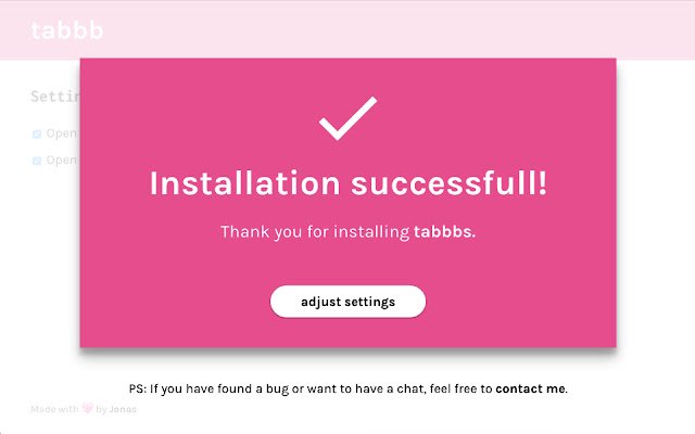 tabbbs  from Chrome web store to be run with OffiDocs Chromium online