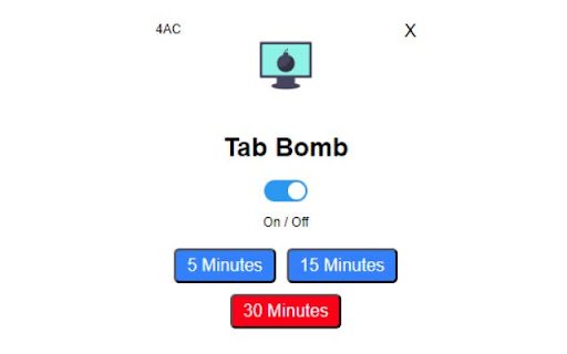Tab Bomb  from Chrome web store to be run with OffiDocs Chromium online
