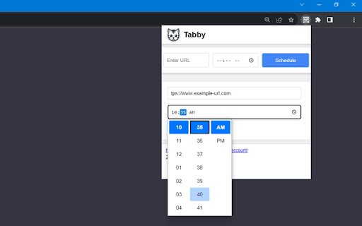 Tabby  from Chrome web store to be run with OffiDocs Chromium online