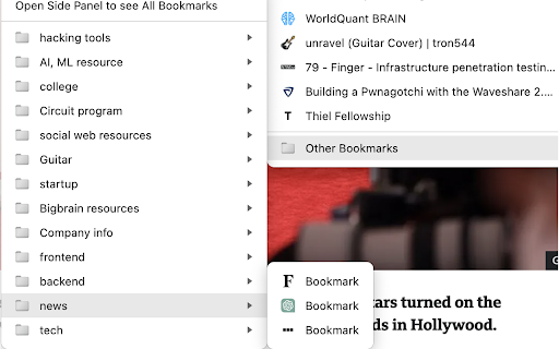 Tab Classifier  from Chrome web store to be run with OffiDocs Chromium online