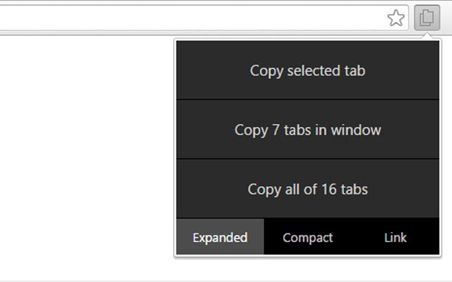Tab Copy  from Chrome web store to be run with OffiDocs Chromium online