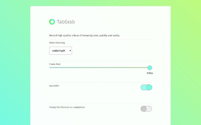 TabGrab  from Chrome web store to be run with OffiDocs Chromium online