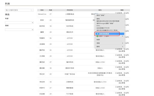 Table Data Extractor  from Chrome web store to be run with OffiDocs Chromium online